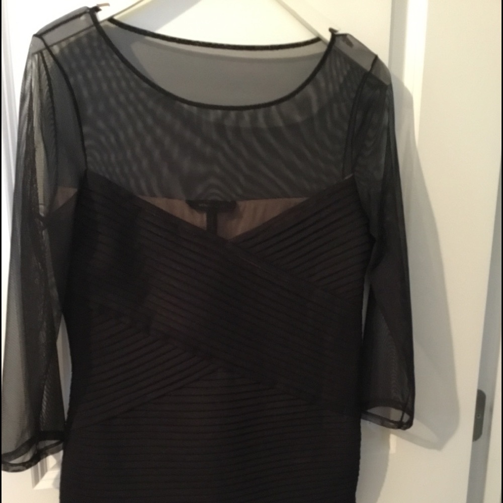 Black sheer on top beautiful top